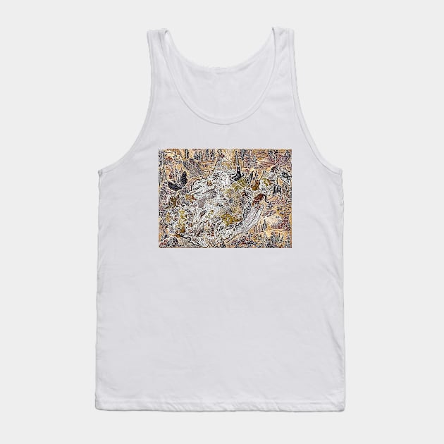 Cryptids of West Virginia Tank Top by Ballyraven